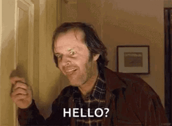 Jack Nicholson Shining Horror Movie GIF