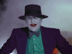 Jack Nicholson The Joker LOL GIF
