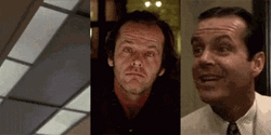Jack Nicholson Various Nodding Shots GIF