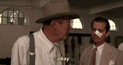 Jack Nicholson Walking Away GIF