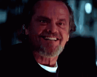 Jack Nicholson Yes Intensifies GIF
