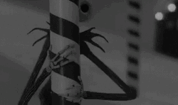 Jack Skellington Black And White Evil Eye GIF