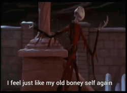 Jack Skellington Sentimental Old Self GIF