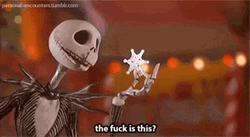 Jack Skellington The Fuck Is This  GIF