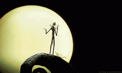 Jack Skellington The Nightmare Before Christmas Moon GIF