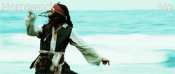 Jack Sparrow Homework Meme GIF