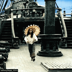 Jack Sparrow Johnny Depp Umbrella GIF