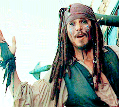 Jack Sparrow Pirate Of The Caribbean Water Splash GIF