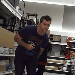 Jack Vale Hilarious Sniffing Own Fart GIF