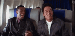 Jackie Chan Feelin Happy With Friend GIF