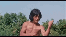 Jackie Chan's Training Bout GIF