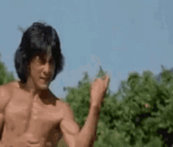 Jackie Chan Training Session GIF