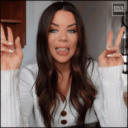 Jackie Redmond Air Quotes GIF