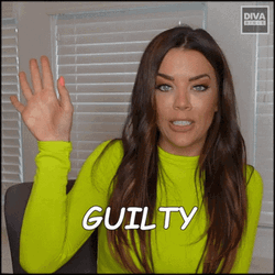 Jackie Redmond Guilty Hands Up  GIF