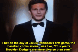 Jackie Robinson Andy Samberg First Game