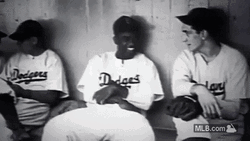 Jackie Robinson Dodgers Laughs
