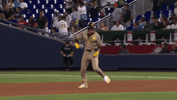 Jackson Merrill Running Fast In Field GIF