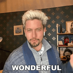 Jackson Rathbone Saying Wonderful GIF