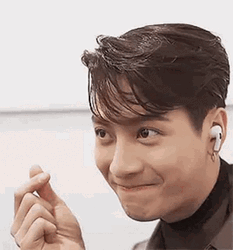 Jackson Wang Finger Heart GIF