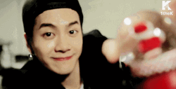 Jackson Wang Flirty Eyebrows GIF