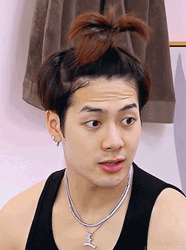 Jackson Wang Funny Hair GIF