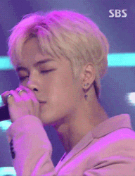 Jackson Wang Singing GIF