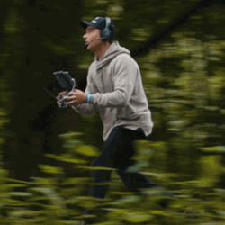 Jacob Crawford Controlling The Drone GIF