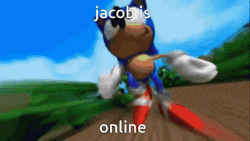 Jacob Is Online Sonic Meme GIF