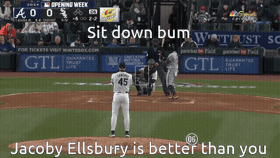 Jacoby Ellsbury Is Better Than You Is Displayed On The Baseball Field GIF