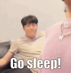 Jaehyeong Go To Sleep GIF