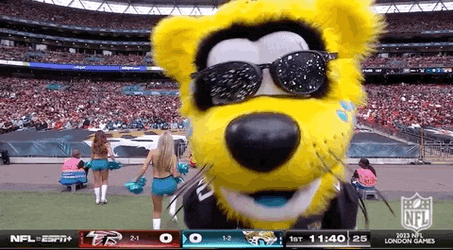 Jags Mascot Screams Duval GIF
