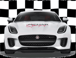 Jaguar Car Blinking Lights GIF