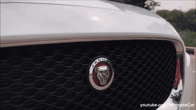 Jaguar Emblem On Car GIF