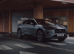 Jaguar Grey Car GIF