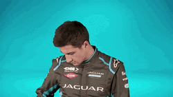 Jaguar Mitch Evans Taking Picture GIF