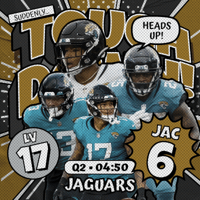 Jaguars Football Players 17 And 6 GIF