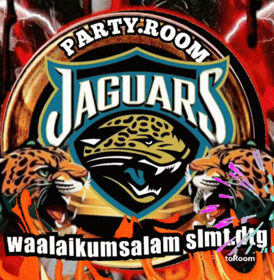 Jaguars Logo With Two Jaguars GIF