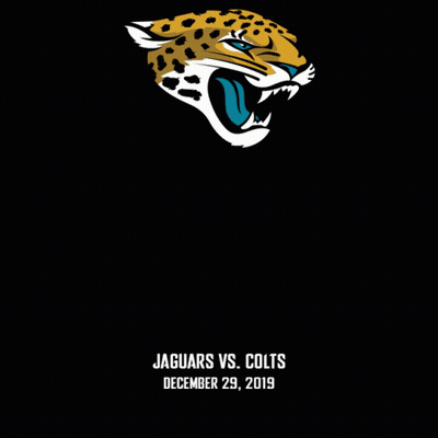 Jaguars Vs Colts Game Poster December 29Th GIF