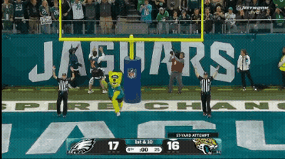 Jaguars Vs Eagles Football Game GIF