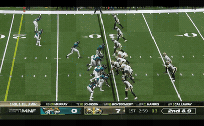 Jaguars Vs Saints Football Game GIF