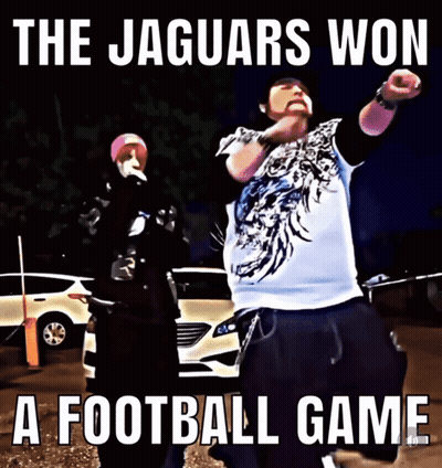 Jaguars Won Football Game Poster GIF