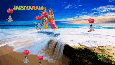 Jai Sh Ram Beach GIF