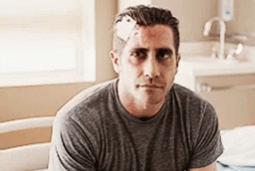 Jake Gyllenhaal Thinking Injured GIF