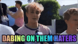Jake Paul Dabbing On Them Haters GIF
