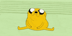 Jake The Dog Blowing Kiss GIF