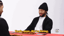 Jalen Brunson Celebration Yeah Man We're Living GIF