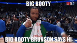 Jalen Brunson Says Hi GIF
