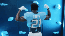 Jalen Coit NC State Wolfpack Jersey Number 21 GIF