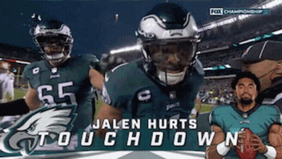 Jalen Hurts Eagles Football Player GIF