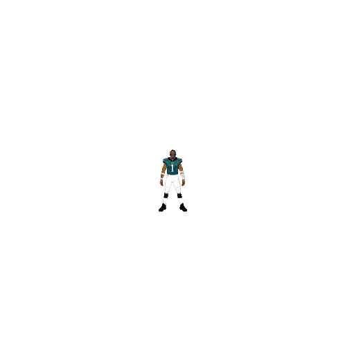 Jalen Hurts Philadelphia Poster Sticker